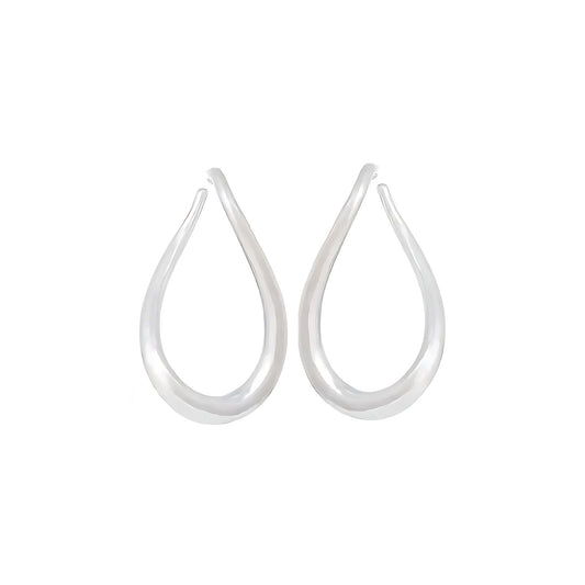 SILVER BREEZE EARRINGS - AEQEA 