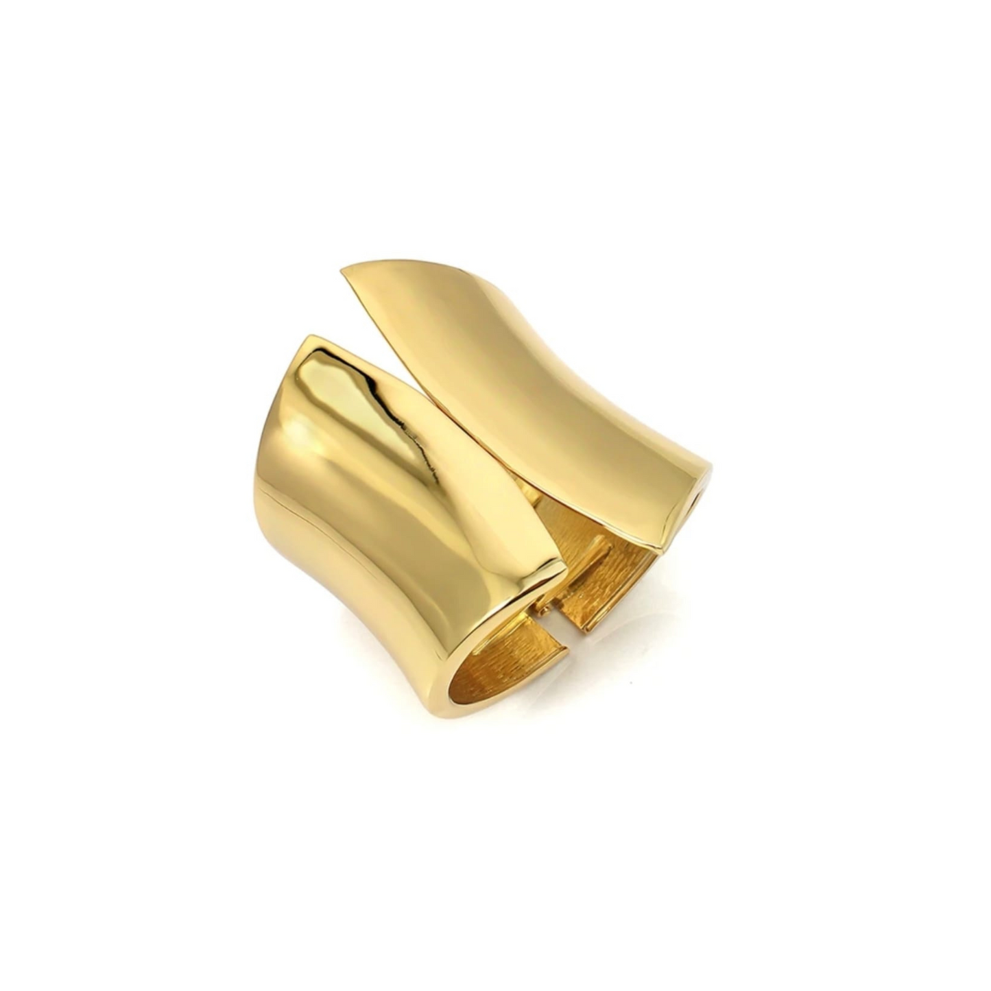 GOLD XXL GOLDEN HORIZON CUFF - AEQEA