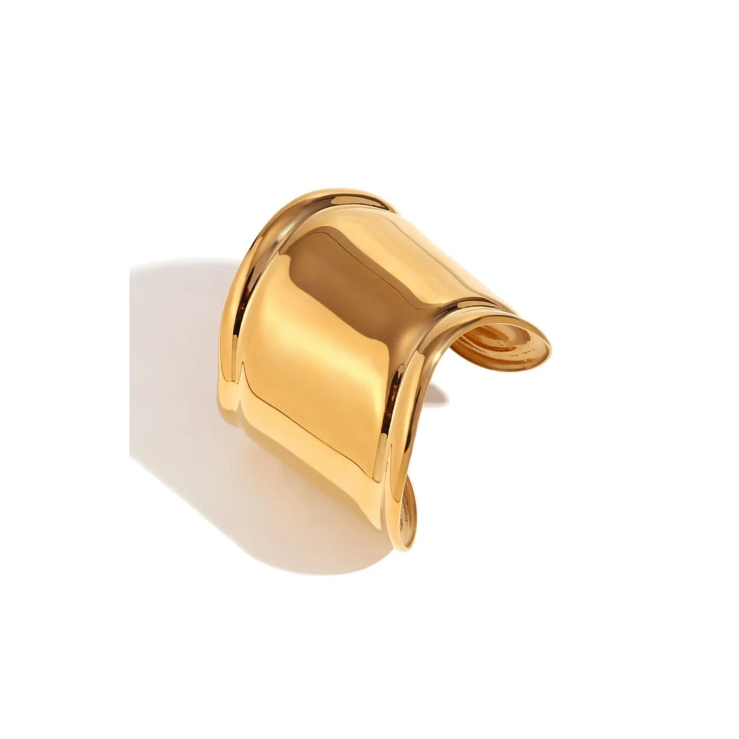 GOLD TIFFANY CUFF - AEQEA