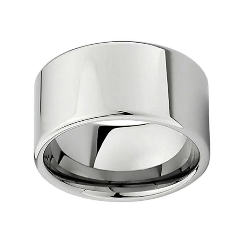 Beveled Band Ring 12mm