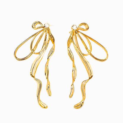 GOLD NABI EARRINGS - AEQEA