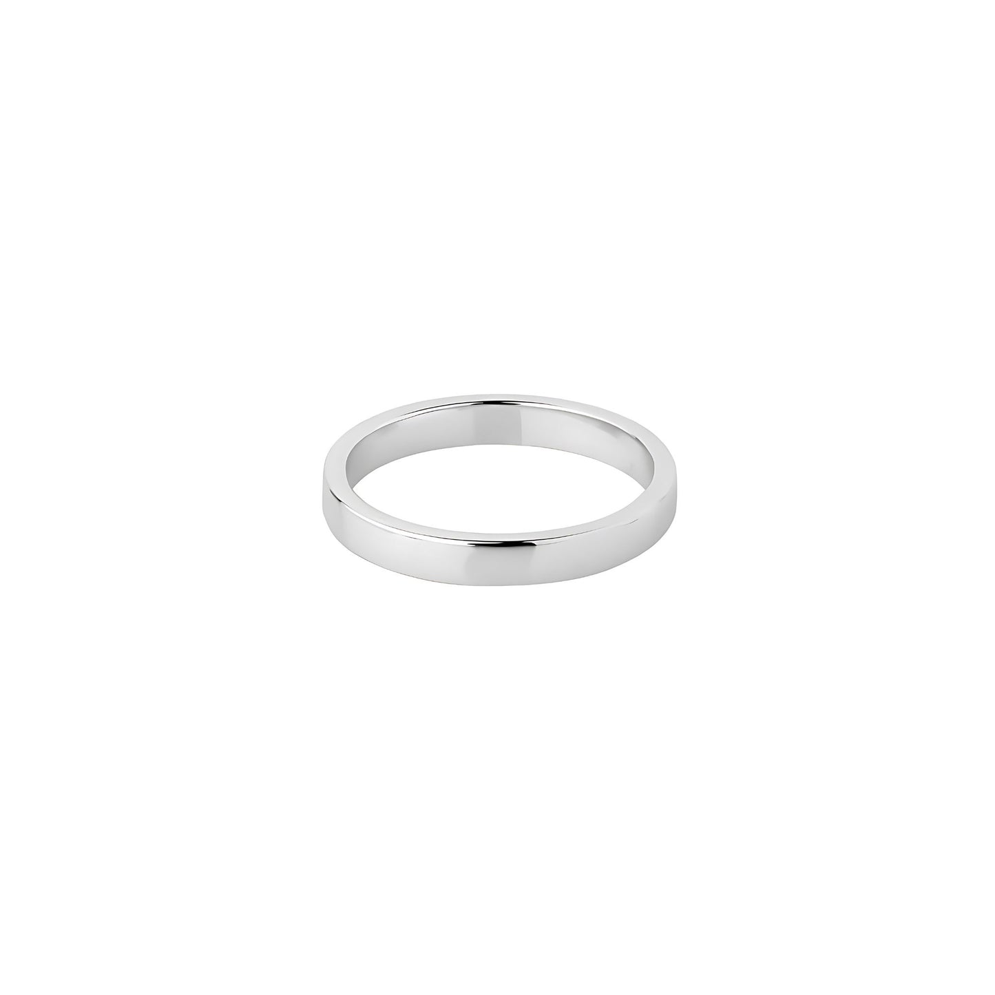 Cigar Band Ring 2mm - AEQEA