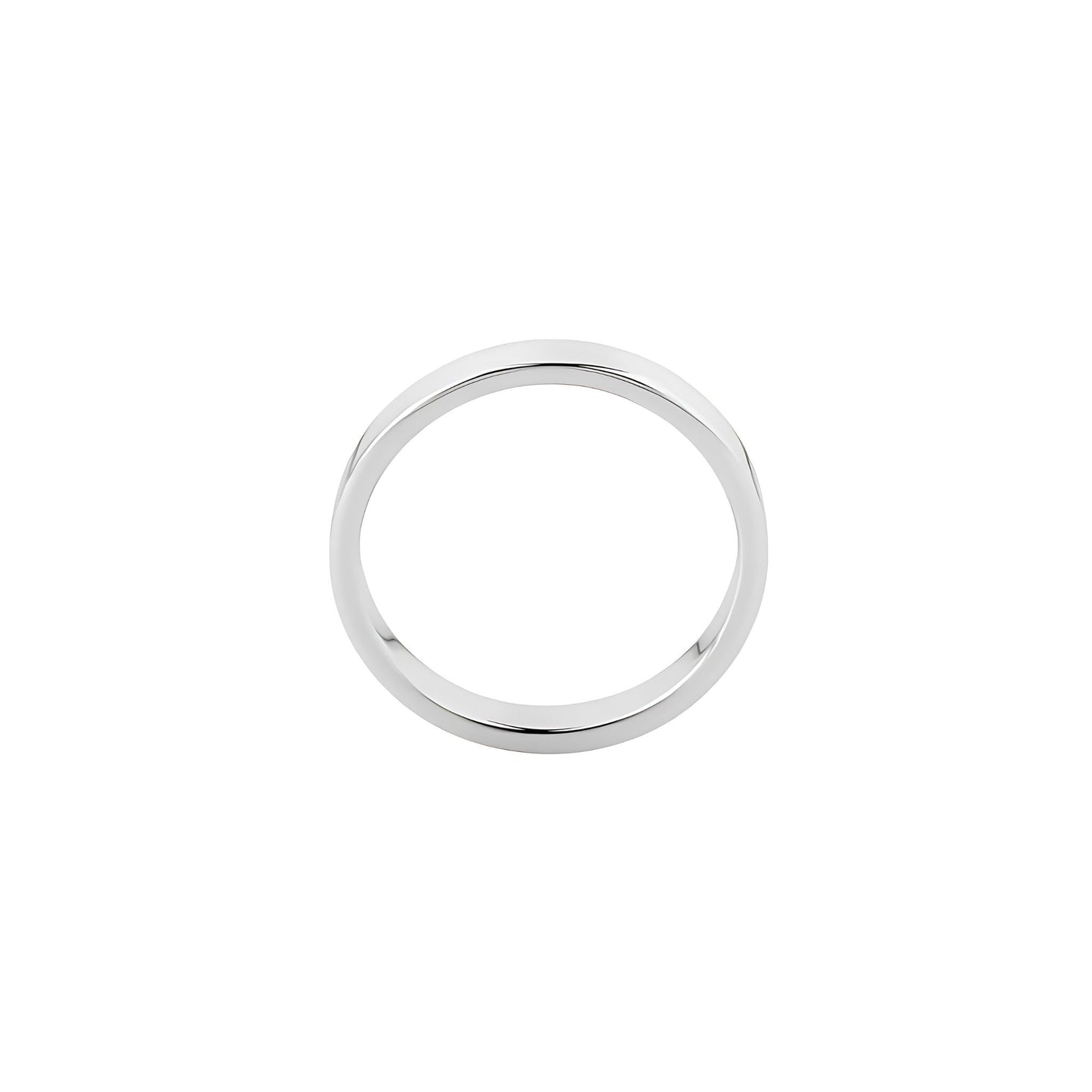 Cigar Band Ring 2mm - AEQEA