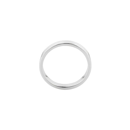 Cigar Band Ring 2mm - AEQEA