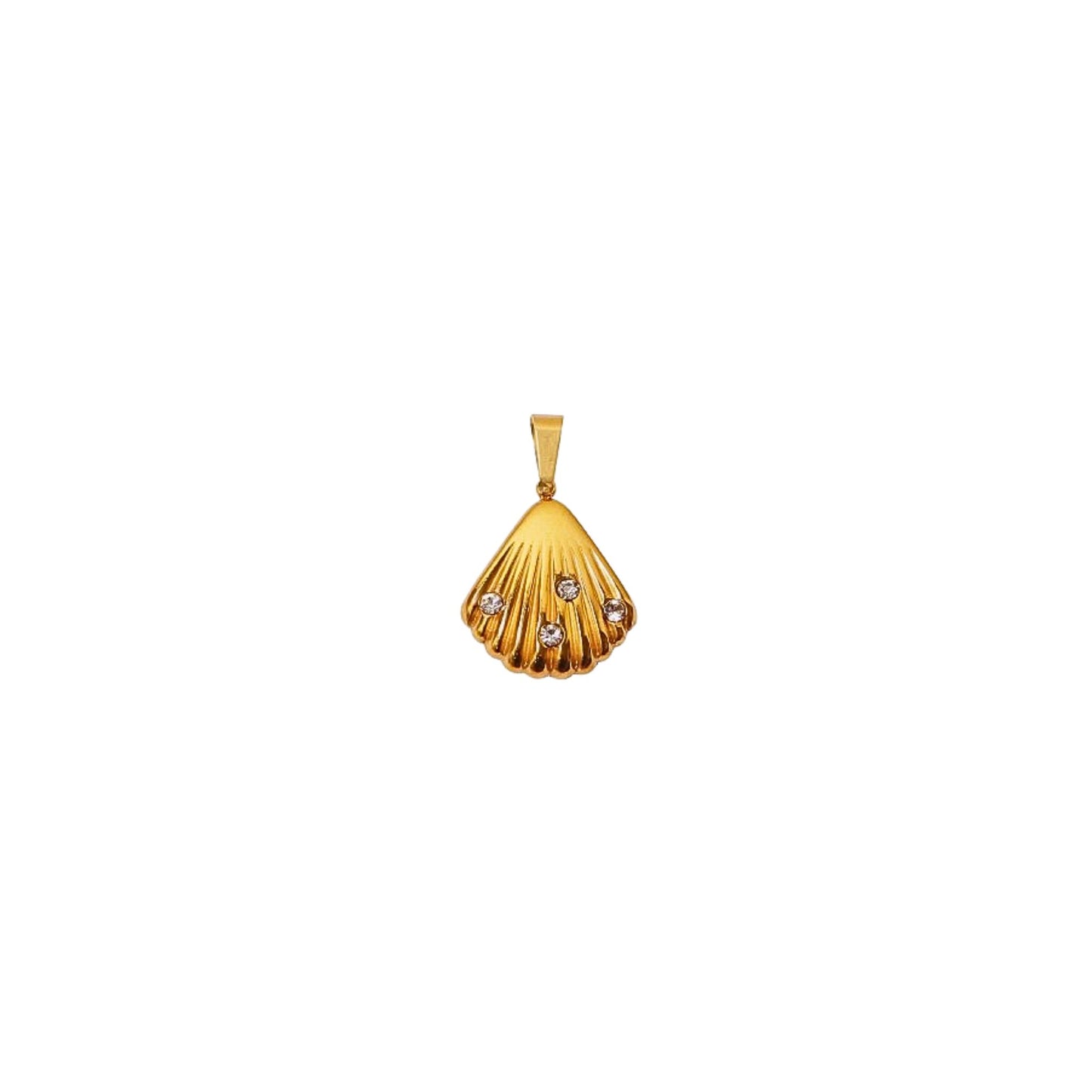 ZIRCONIA SEA SHELL CHARM - AEQEA