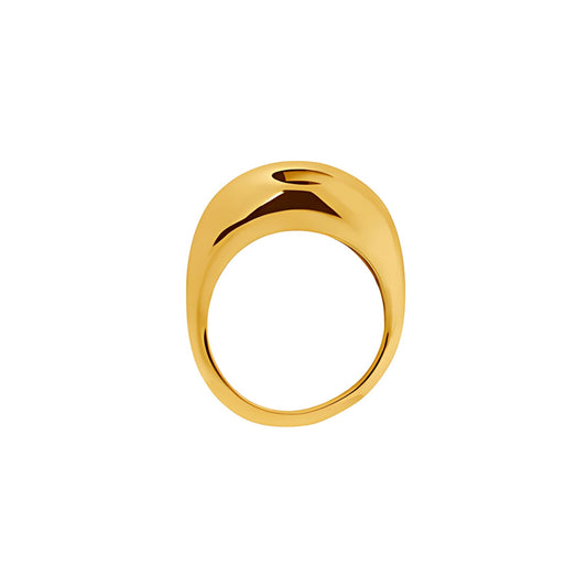 GOLD SUNDAY RING - AEQEA