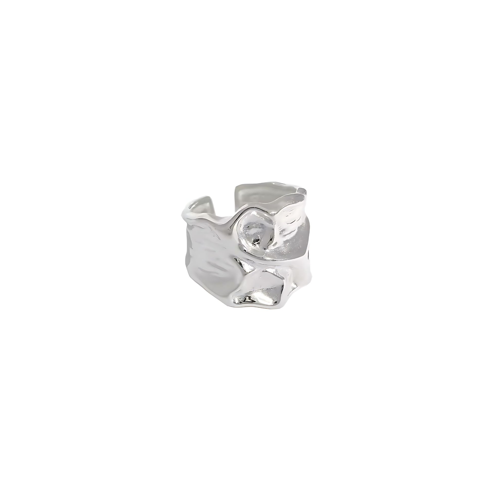 SILVER STACEY STACK RINGS - AEQEA