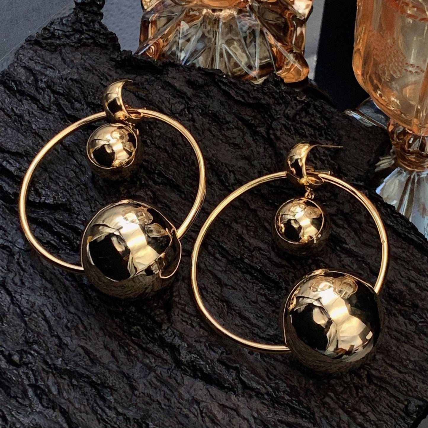 CELESTIAL ORB EARRINGS - AEQEA