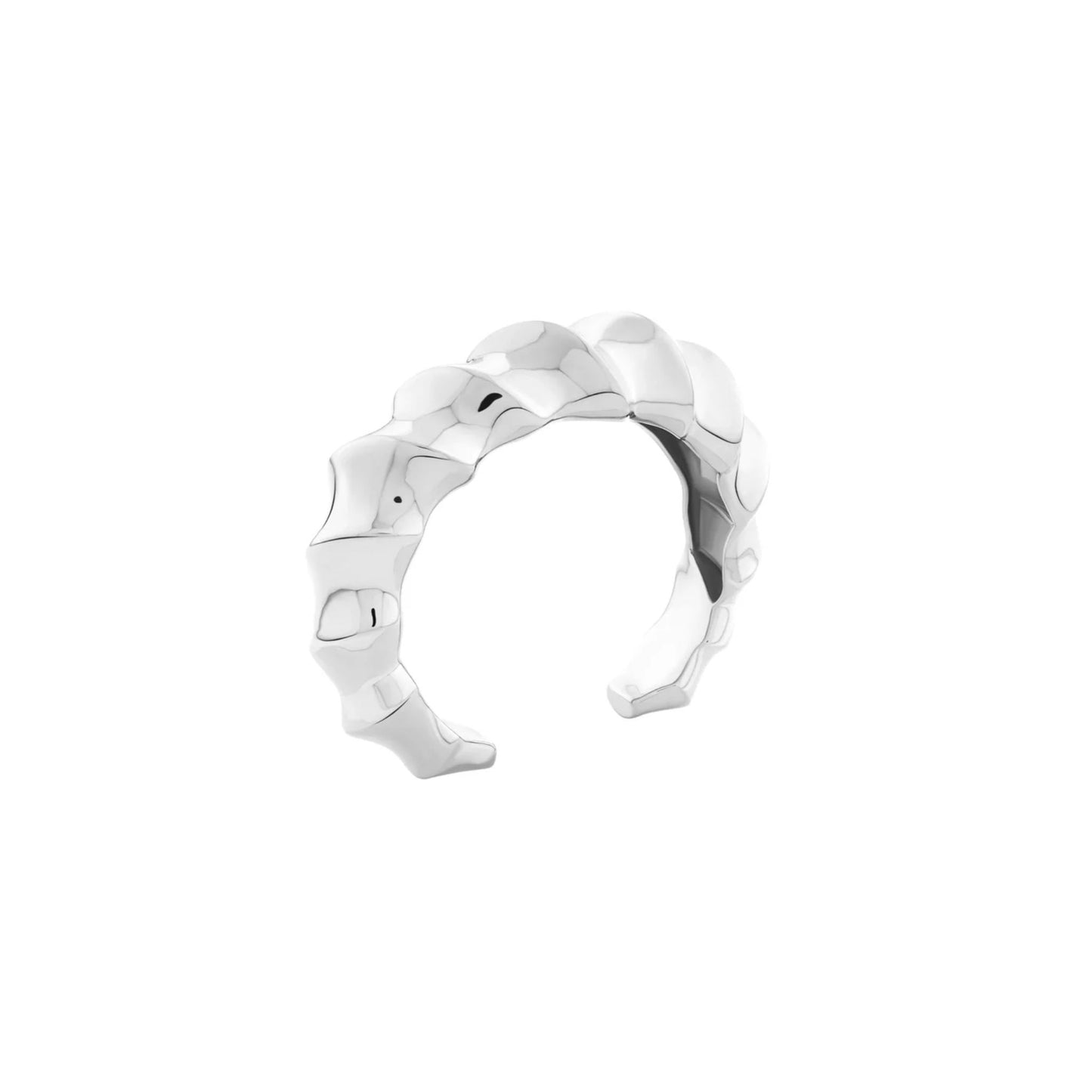 SILVER FAULA CUFF - AEQEA 