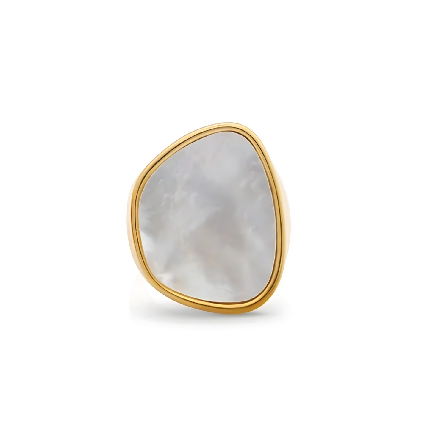 LUNAR GLOW PEARL RING - AEQEA